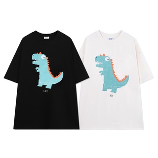 Áo thun ff form rộng t-rex, vải thun 2 chiều 100% cotton 250g