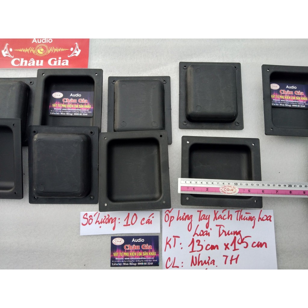 Ốp tay xách thùng loa 13cm 15cm 10 cái Audio Châu Gia