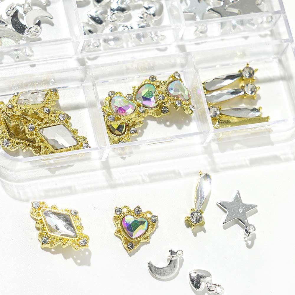 Bộ Dụng Cụ Làm Móng Nghệ Thuật|Túi Đeo Chéo Thời Trang Dành Cho Nữ|Phụ Kiện Trang Trí Móng Tay 3D Nhiều Màu Sắc Xinh Xắn