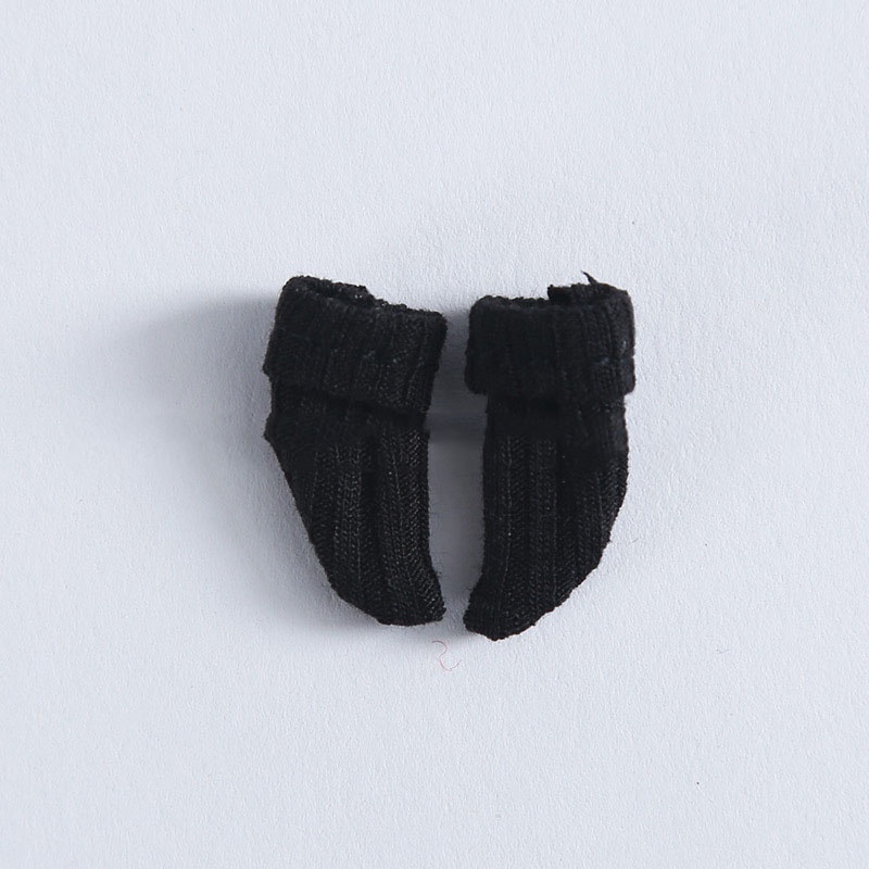 Tất trắng cho búp bê BJD ob11 1/12