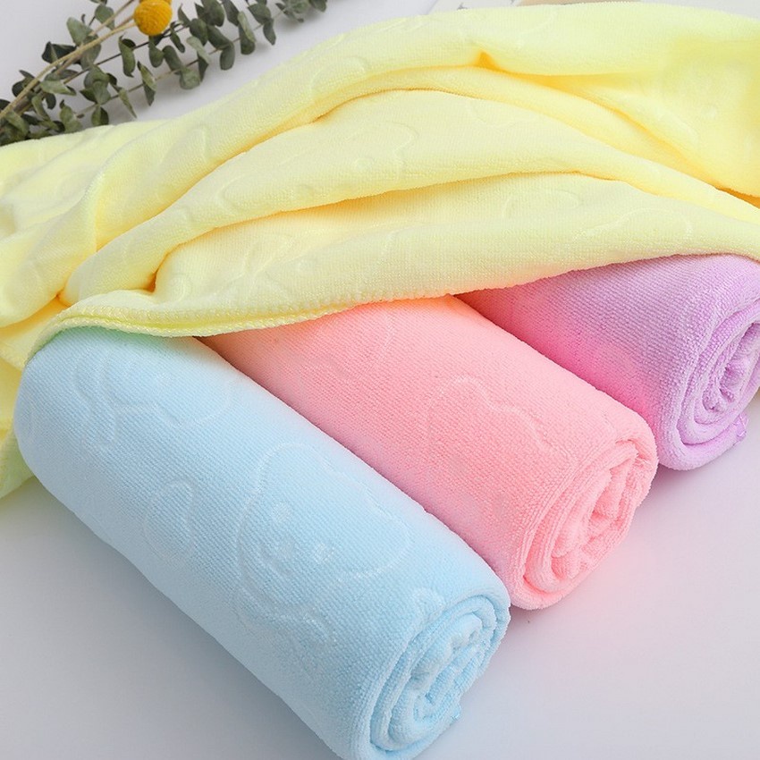 Khăn tắm lớn thấm hút tốt khăn tắm gia đình mềm mại nhanh khô không xù DANA