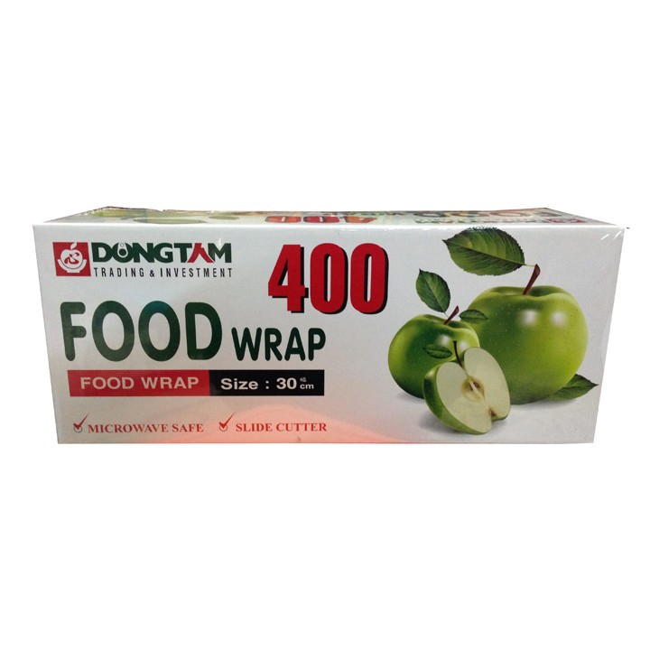 Màng bọc thực phẩm Đồng Tâm FOOD WRAP 400 (30cm x 200m)