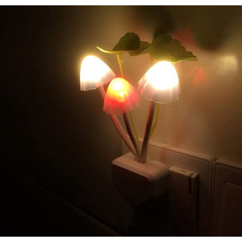 Đèn Ngủ Cảm Ứng Tự Động Hình Nấm Tự Động Bật Tắt H074