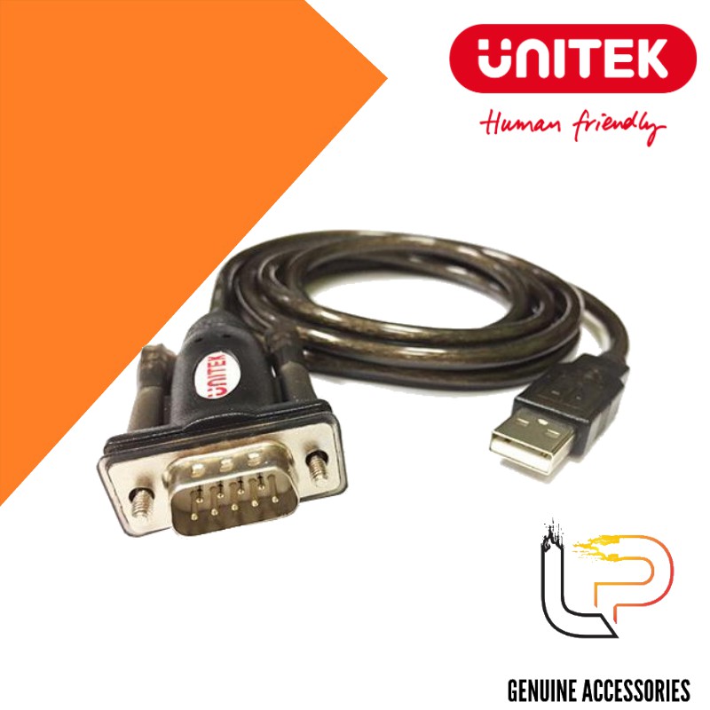 Cáp USB to RS232 (USB to com) Unitek Y-105