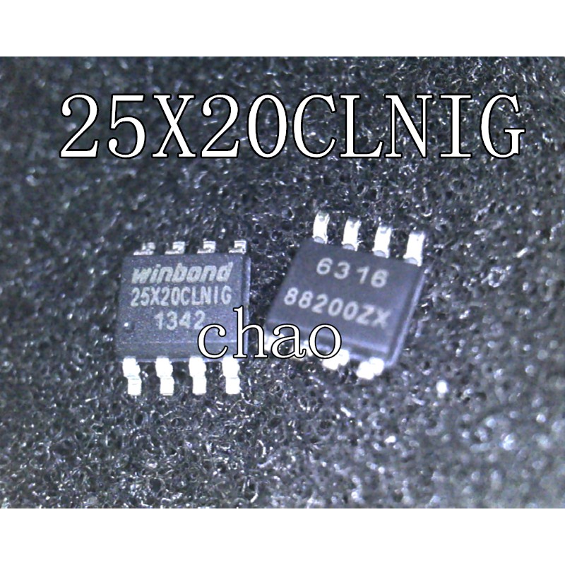 W25X20CLNIG 25X20CLNIG bios 256KB 256 KB 1V8 trên card màn hình - SOP8