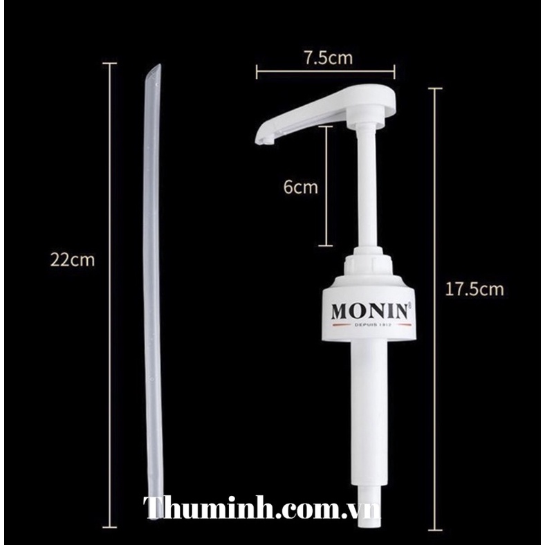 Vòi Bơm Siro Syrup Monin 10ml Đa Năng