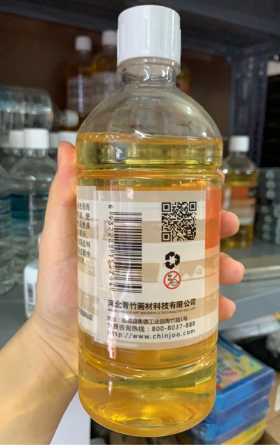 Dầu lanh pha màu sơn dầu 500ml