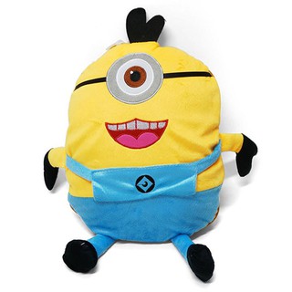 combo 3 con thú bông Minion mở ra thành chăn