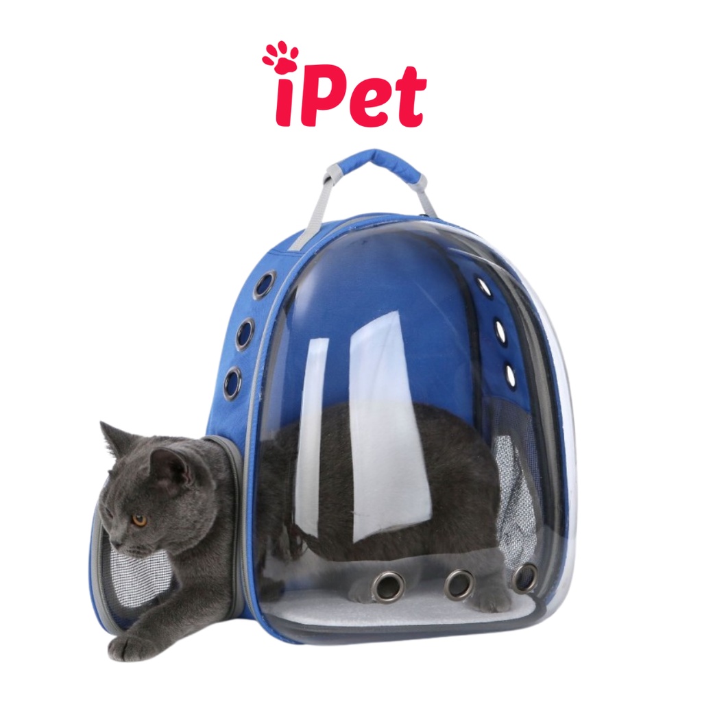 Balo Phi Hành Gia Trong Suốt Vận Chuyển Thú Cưng Chó Mèo - iPet Shop