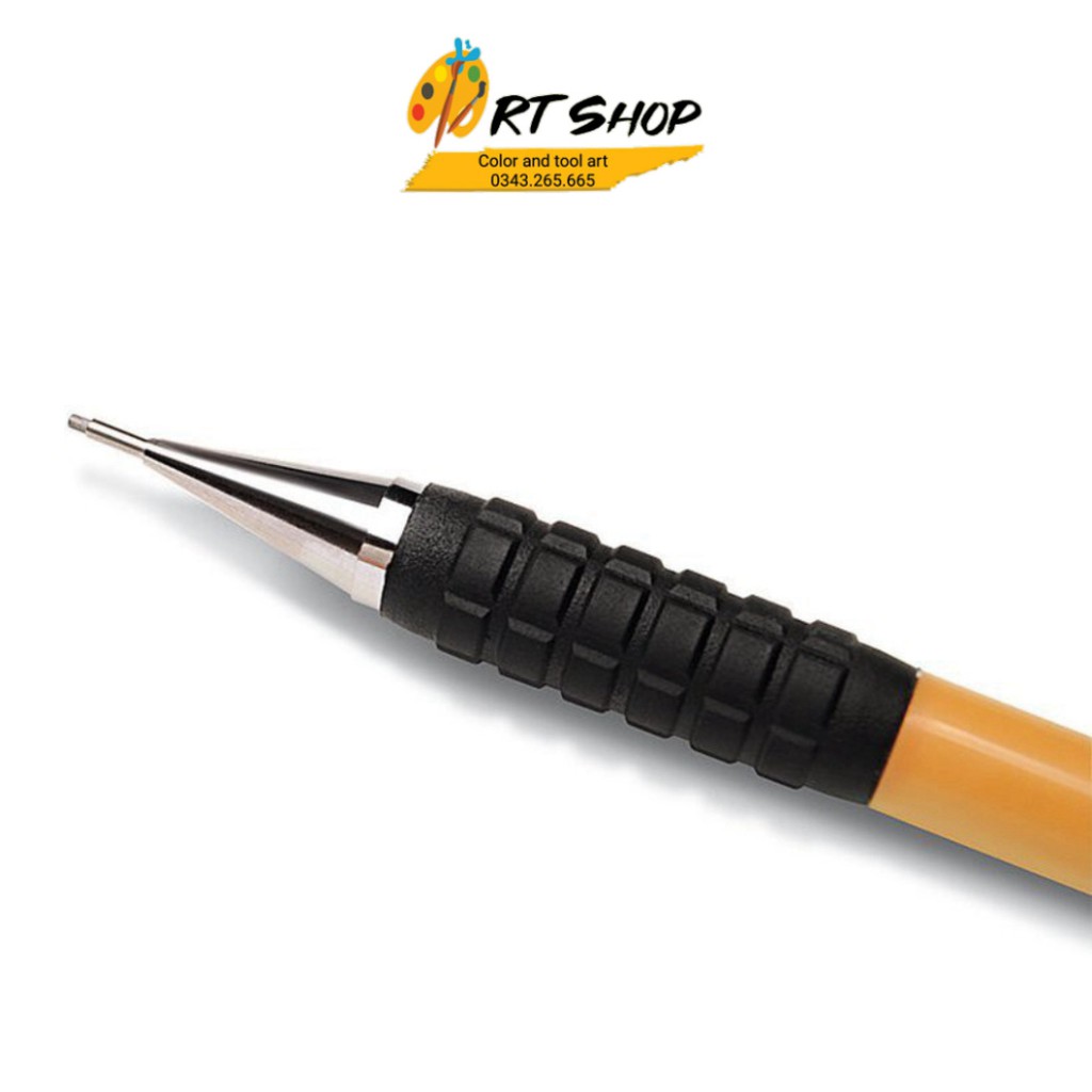 Chì bấm pentel 0.3/0.5/0.7/0.9 mm A3 Pentel 120 A3DX, Sensi-Grip® Mechanical Drafting Pencil - ART SHOP