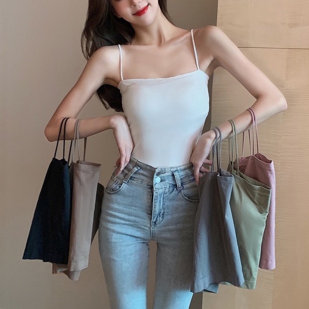 Áo 2 dây bún siêu hot (chất zip)