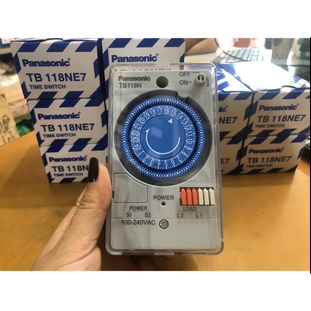CÔNG TẮC HEN GIỜ PANASONIC TB118N