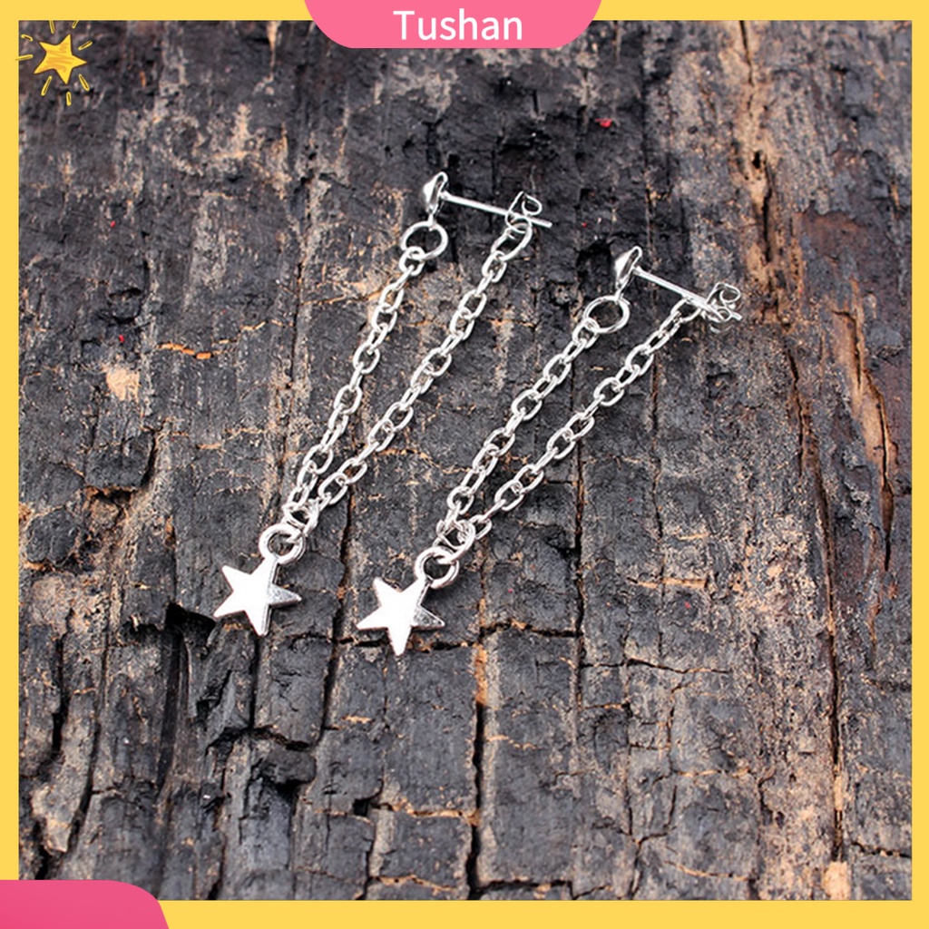 Khuyên Tai Tua Rua Hình Ngôi Sao Độc Đáo Thời Trang Cho Phụ Nữ