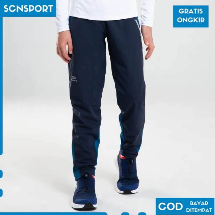 Quần Thể Thao Trẻ Em Màu Xanh Navy Kalenji AT100 8606490 Sp1