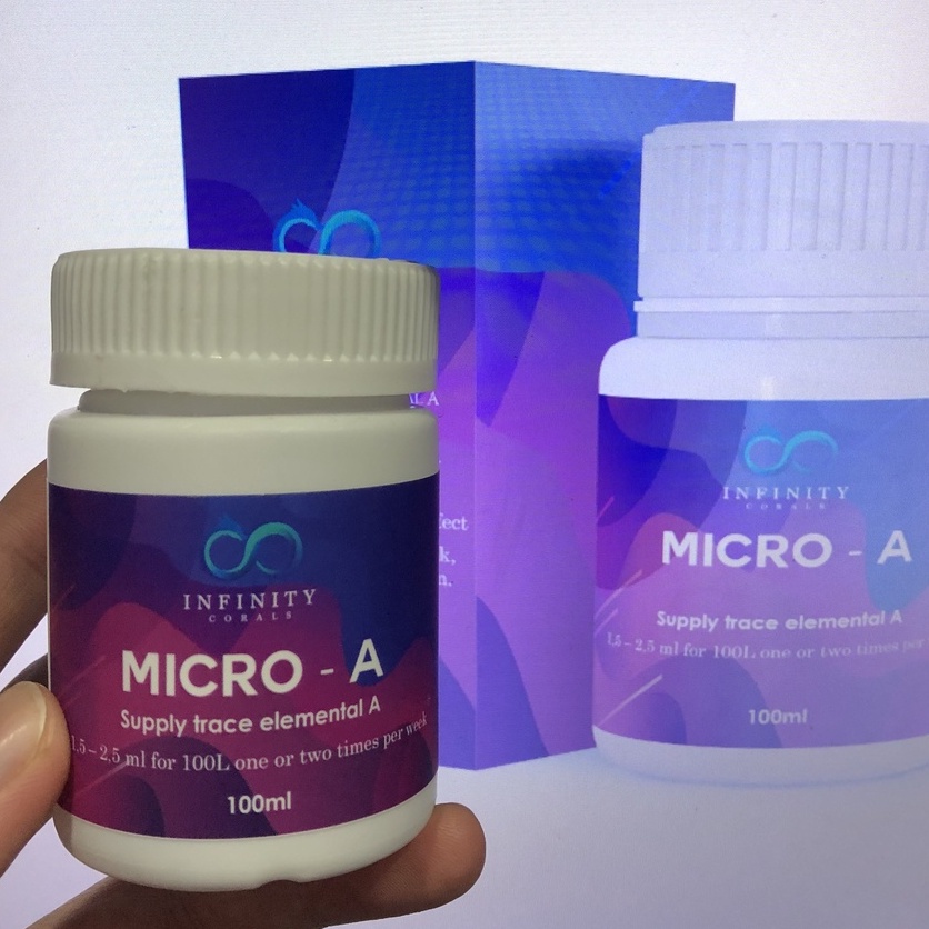 Tăng Màu Cho San Hô - Trace Màu Micro A - 100ml - INFINITY
