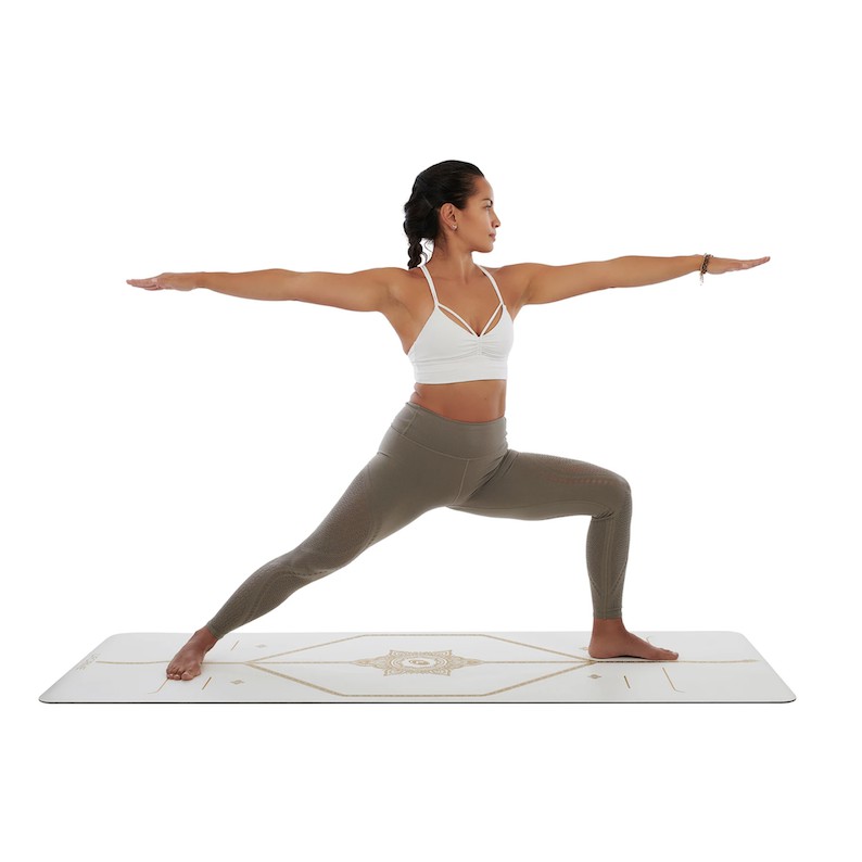 Thảm Tập Yoga WHITE MAGIC Liforme Mat (Màu trắng sống động)