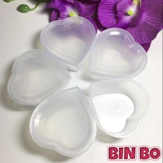 Combo 60 khuôn Bánh Flan Có Nắp Hình  Trái Tim