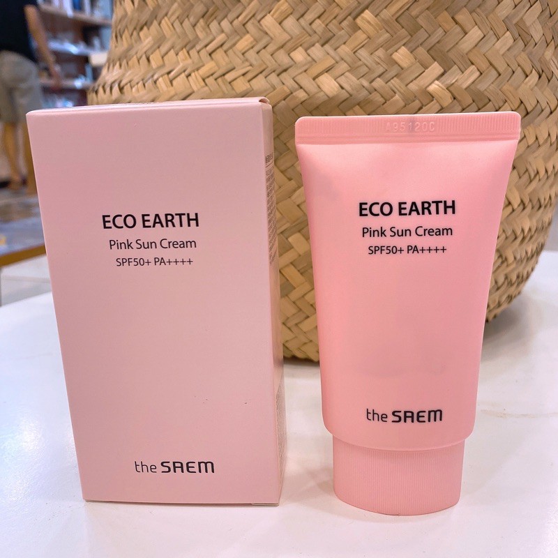 KEM CHỐNG NẮNG THE SAE.M ECO EARTH POWER PINK SUN CREAM