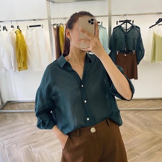 Áo sơ mi dáng rộng 2ND DATE TOP036DF