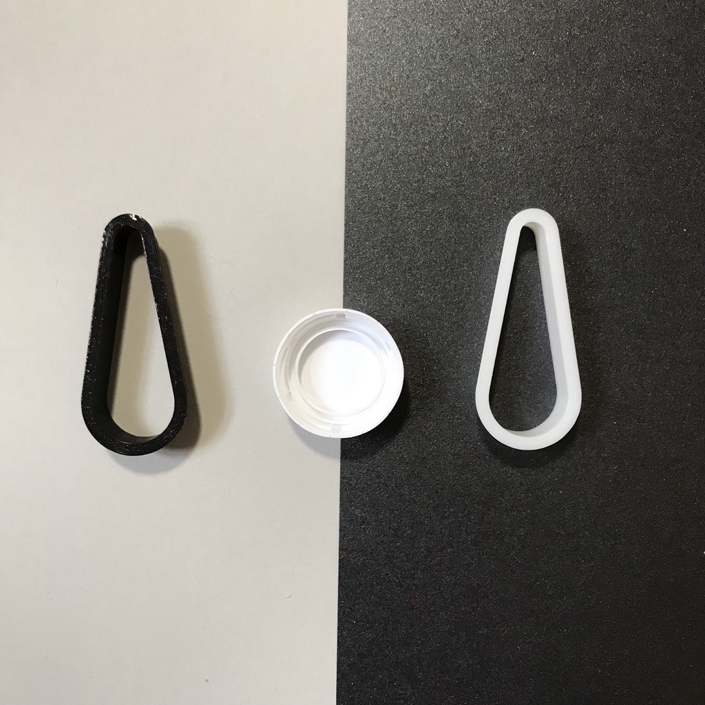 Khuôn cắt đất sét 3D teardrop
