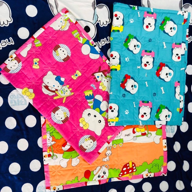 Bộ Nệm + Gối cotton đặc biệt chần gòn dành cho trẻ em mầm non, cho bé đi học. Giá sỉ liên hệ 0166.98.55.33.7 (Ms Trúc )