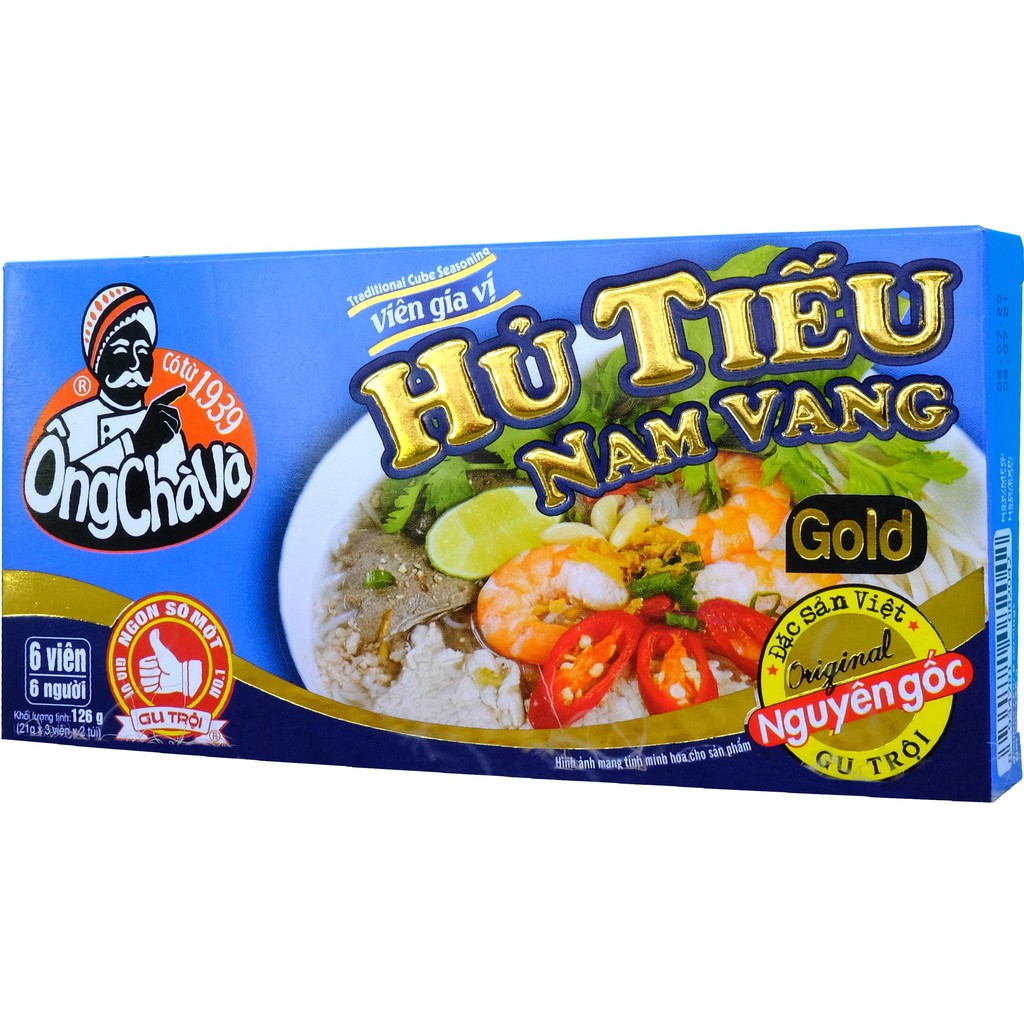 Viên Gia Vị Hủ Tiếu Ông Chà Và Gold 126gr | BigBuy360 - bigbuy360.vn