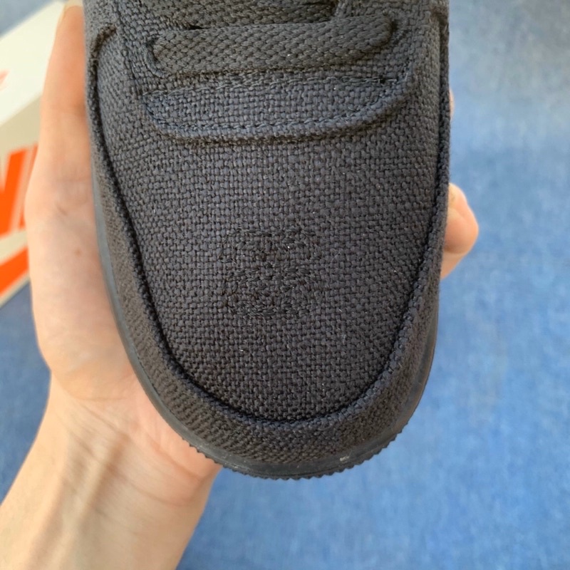 GIÀY AF1 STUS.SI ĐEN BLACK LAI AU