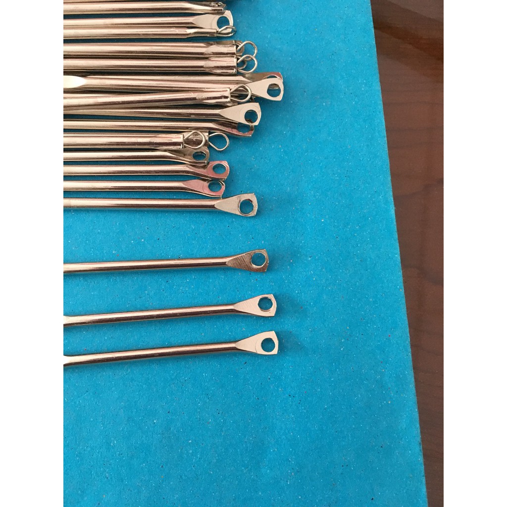 Combo 10/20/50 cây nặn mụn Inox 2 đầu