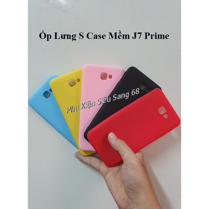 Ốp Dẻo Silicon Samsung Case Nhiều Màu Sắc Dành Cho Máy Samsung J7 prime - Pk68