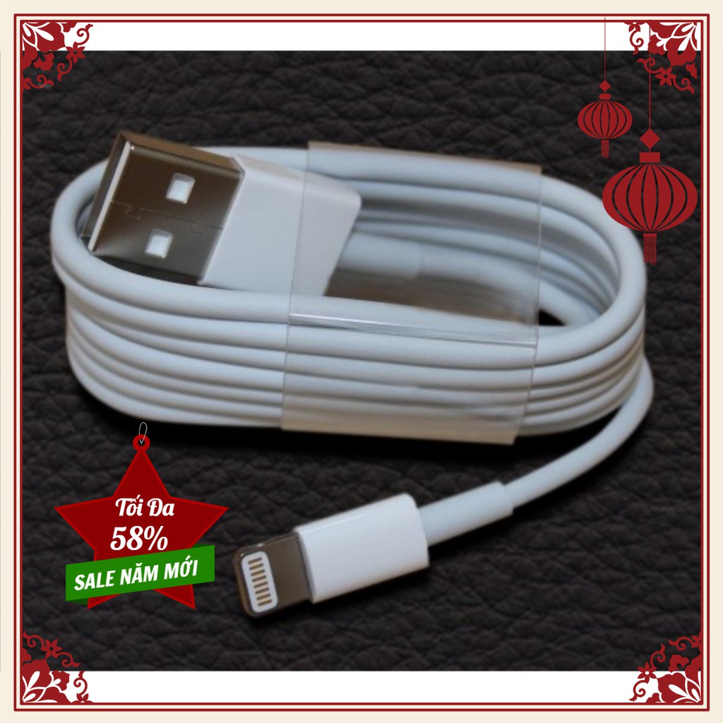 CÁP SẠC IPHONE CÁP SẠC LIGHTNING 5 chip CHẤT LƯỢNG CAO GIÁ SỈ