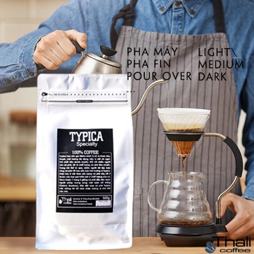 cà phê sạch nguyên chất moka typica 1 KG