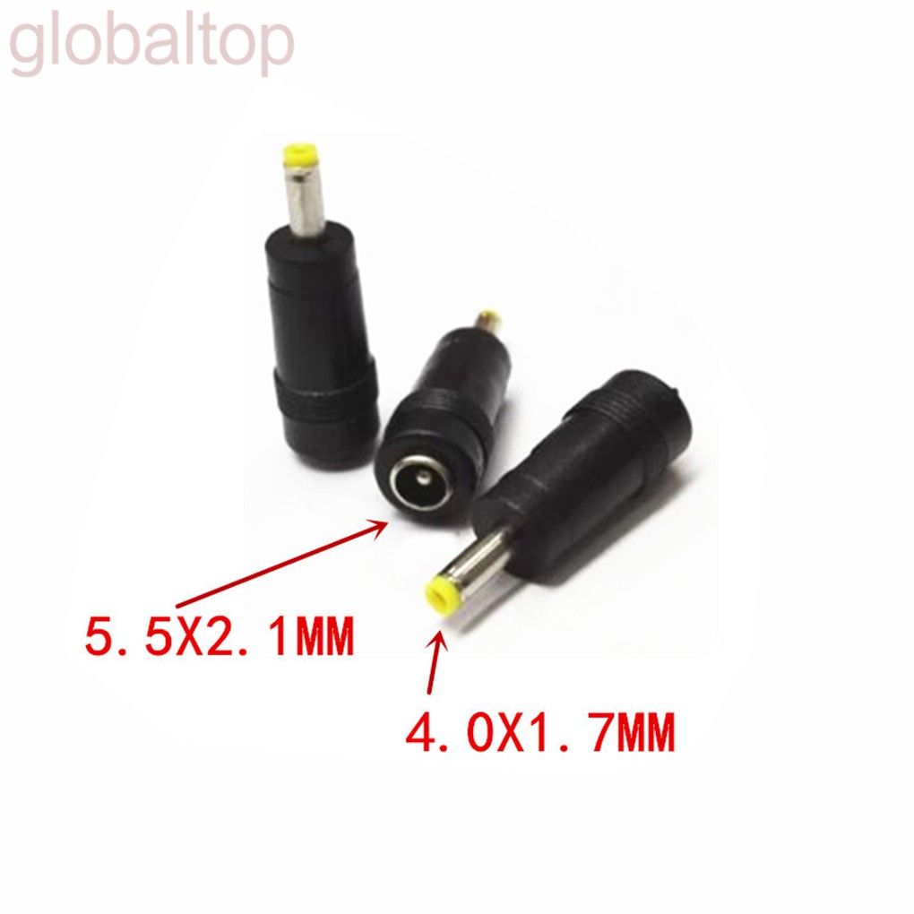 POWER Bộ 3 Đầu Chuyển Đổi 4.0x1.7mm Sang 5.5x2.1mm 4017 Sang Dc5521