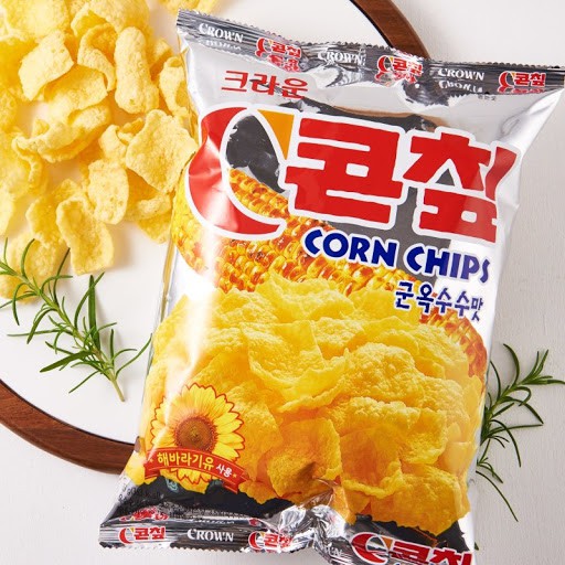 Bánh Snack Bắp (Ngô) Nướng Corn Chip Hàn Quốc 70 gam