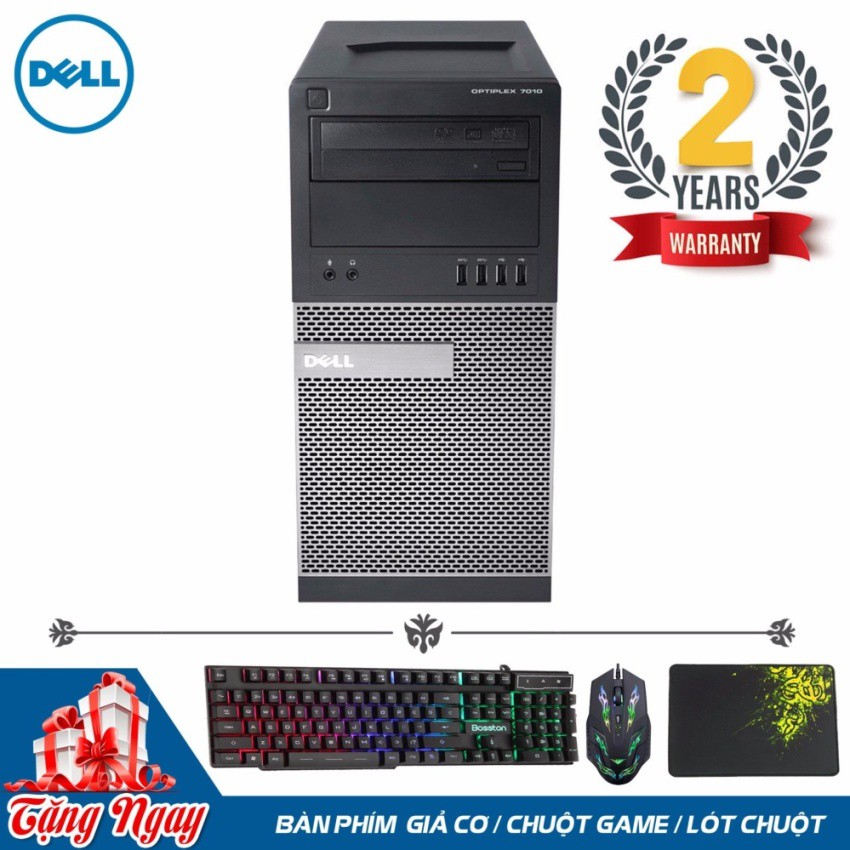 Máy tính Doanh Nghiệp DELL OPTIPLEX 7010 MT (G2030, Ram 8GB, SSD 240GB) + Quà Tặng - Hàng Nhập Khẩu | BigBuy360 - bigbuy360.vn