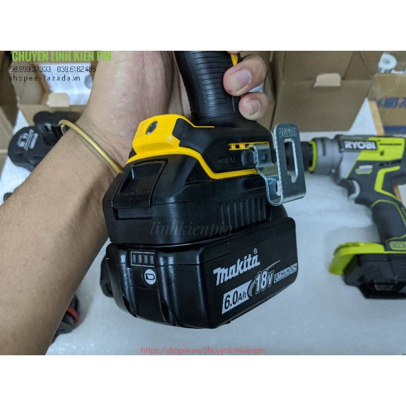 Bộ chuyển Đổi Pin Mt20DI Makita 18v thành Dewalt 18v 20v G4 ( BL64_142 )