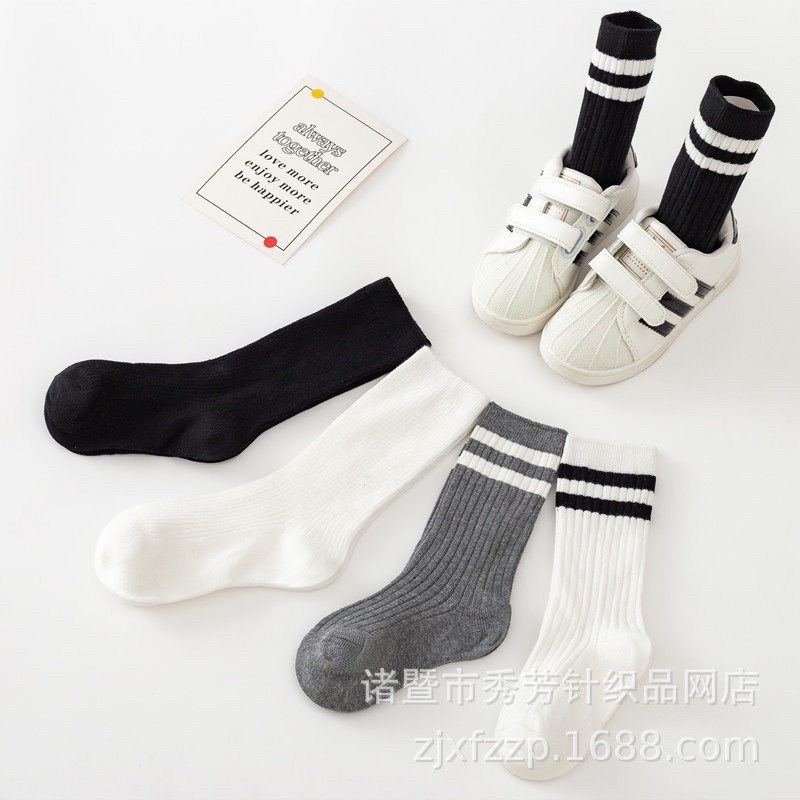 Tất vớ cao cổ QC phong cách HQ chất xịn cho bé từ 1-3t