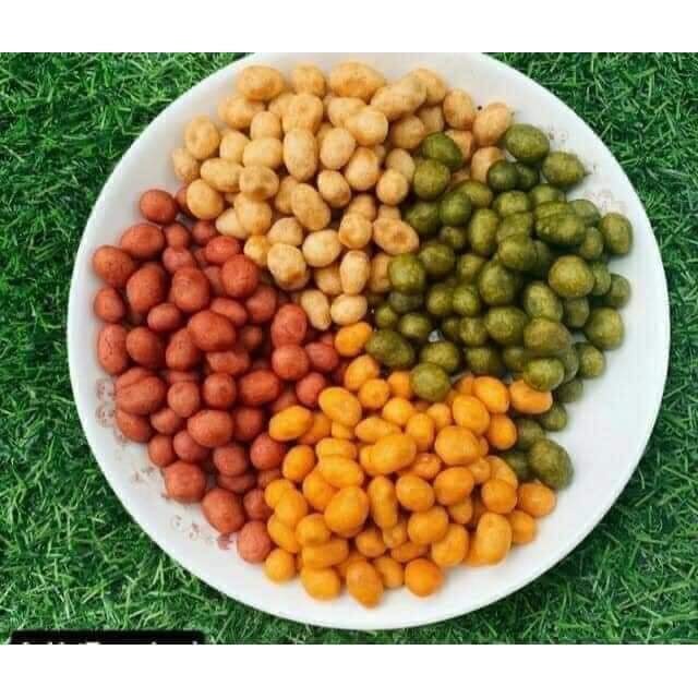 ĐẬU PHỘNG DA CÁ MIX 5 VỊ1_PET 500GRAM