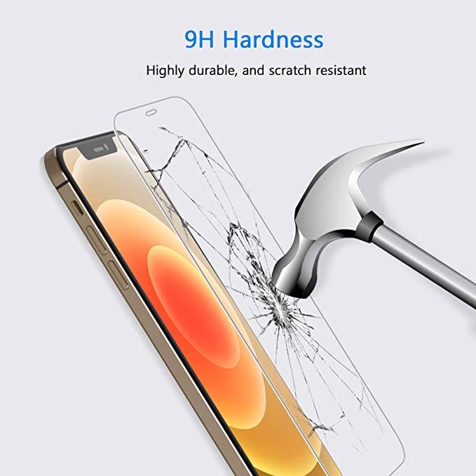 Kính cường lực trong suốt bảo vệ cho compatible for iPhone 14 13 12 11 Pro Mini 7 8 6 6s Plus X Xs Max Xr SE 2020 SE2