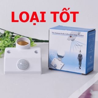 Đui đèn cảm ứng chuyển động hồng ngoại- loại xịn