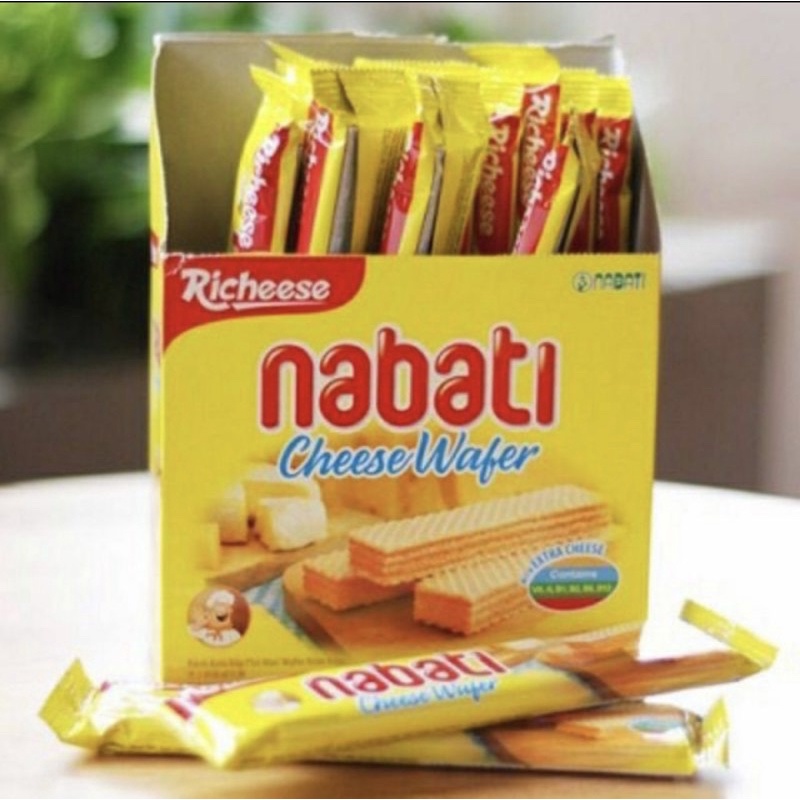 Bánh xốp phô mai Nabati (hộp 20cây)
