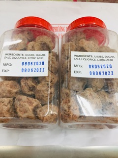 Xí Muội mặn thái lan hủ 200gr(ngon ngon)