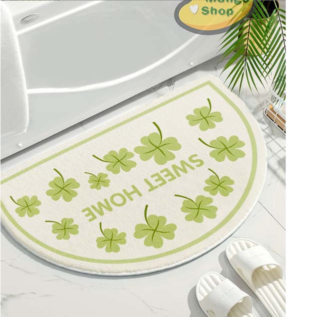 [ CAO CẤP] Thảm bông Cashmere Nice Day mềm mịn trải phòng tắm ( thảm lau chân )