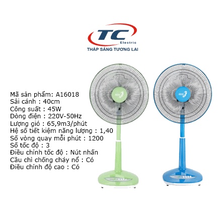 QUẠT LỬNG ASIA 4 TẤC A16018
