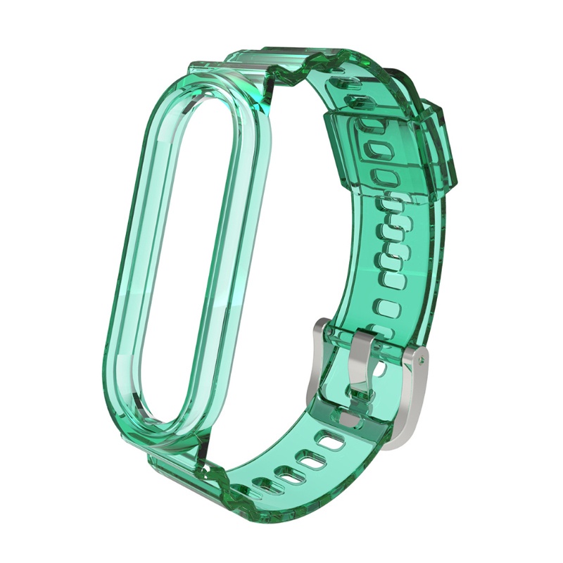 Dây đeo đồng hồ TPU chống xước có thể điều chỉnh cho Xiaomi Mi Band 6 5 4 3