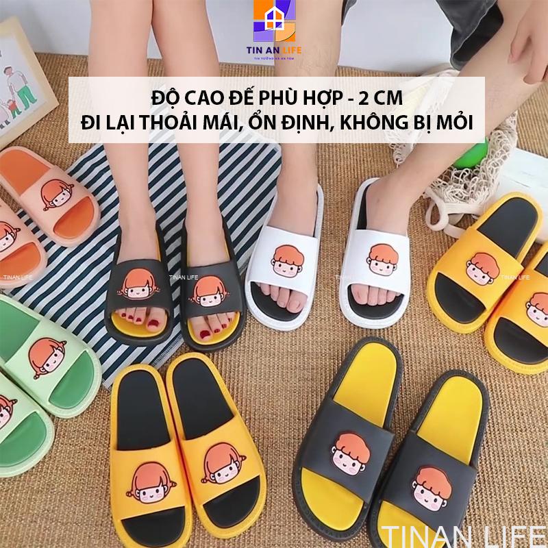 Dép Quai Ngang Hình Gấu Cô Gái Êm Chân, Đi Dạo, Mang Trong Nhà, Bám Sàn Không Trơn Trượt
