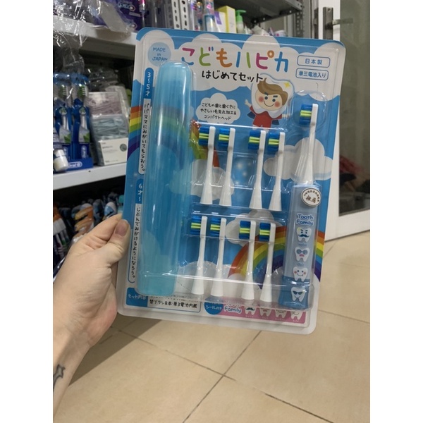 Bàn chải đánh răng điện trẻ em Hapika Nhật bản