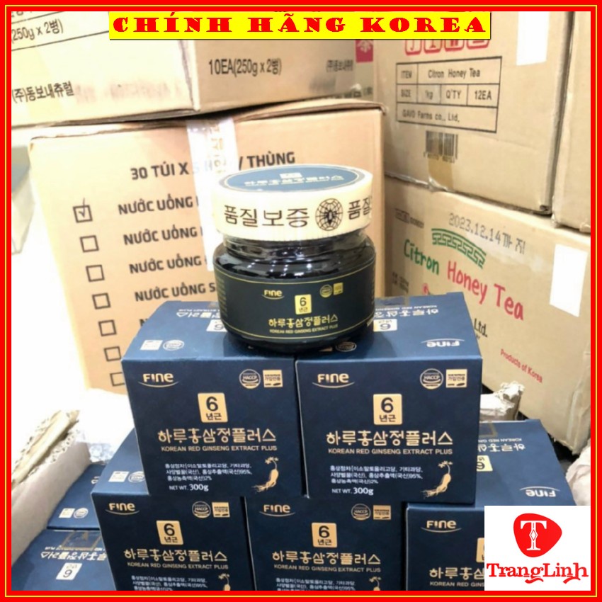 Cao hồng sâm hàn quốc cô đặc, hộp 300gr - Loại Đặc Biệt - Tăng đề kháng, thể lực, phòng ung thư - tranglinhkorea