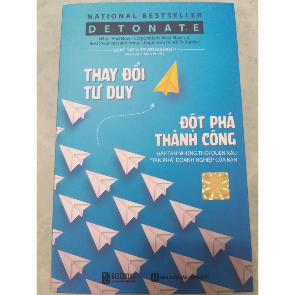 Sách - Thay Đổi Tư Duy, Đột Phá Thành Công + tặng kèm booksmart