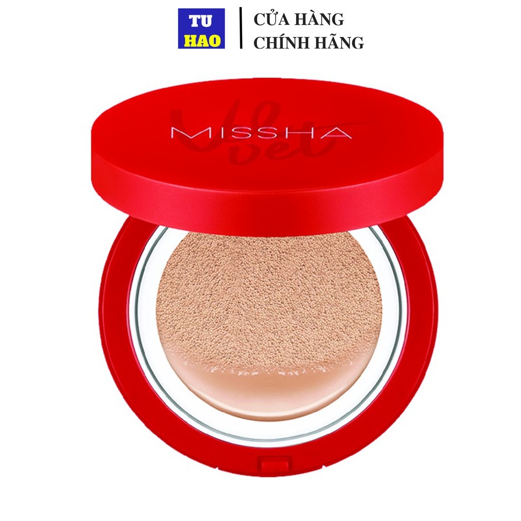 Phấn Nước Mỏng Mịn, Che Phủ Tốt, Lâu Trôi Missha Velvet Finish Cushion SPF50+ PA+++ 15g - Từ Hảo | BigBuy360 - bigbuy360.vn