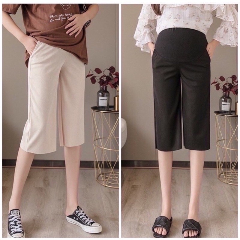 Quần Lửng Bầu Dáng Suông Thời Trang Mềm Mát - Chất Cotton Tăm Lạnh Chuẩn Đẹp - QL09